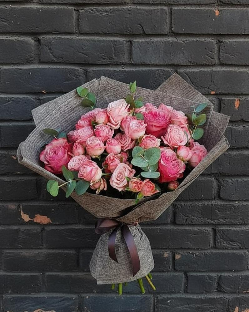 Букет цветов из: Розы в Янино 1