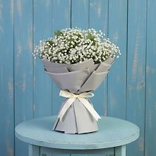 Букет цветов из:  Гипсофила в Янино 1