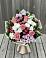 Букет цветов из: Альстромерии, Гвоздики, Розы и Хризантемы в Янино 1