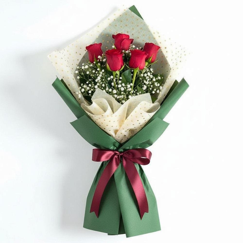 Букет цветов из: Розы в Янино 1