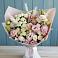 Букет цветов из: Альстромерии и Розы в Янино 1