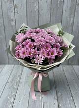 Букет цветов из:  Хризантемы в Янино 1