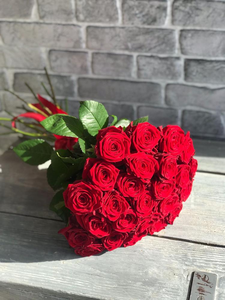 Букет Красные розы Фридом в Янино 1