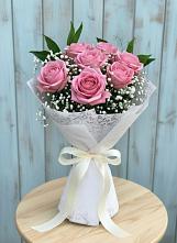 Букет цветов из:  Розы в Янино 1