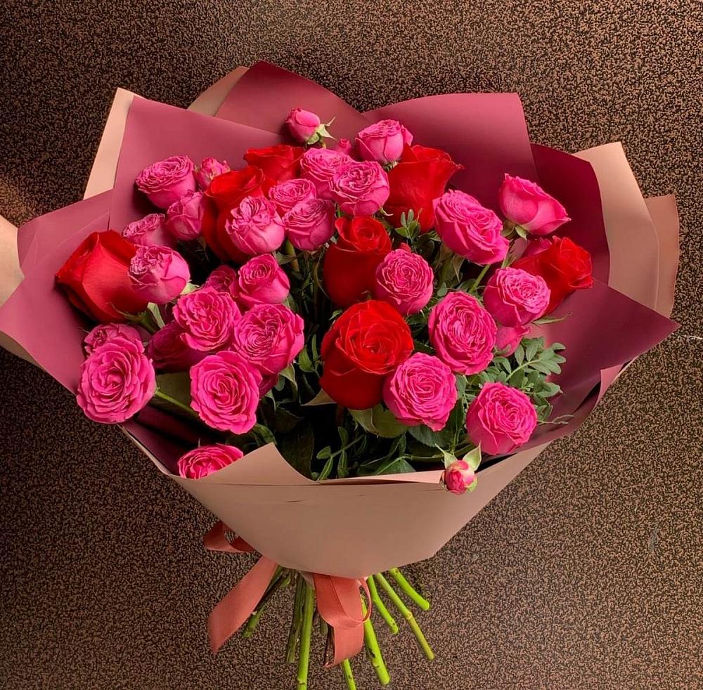 Букет В объятьях нежности в Янино 1