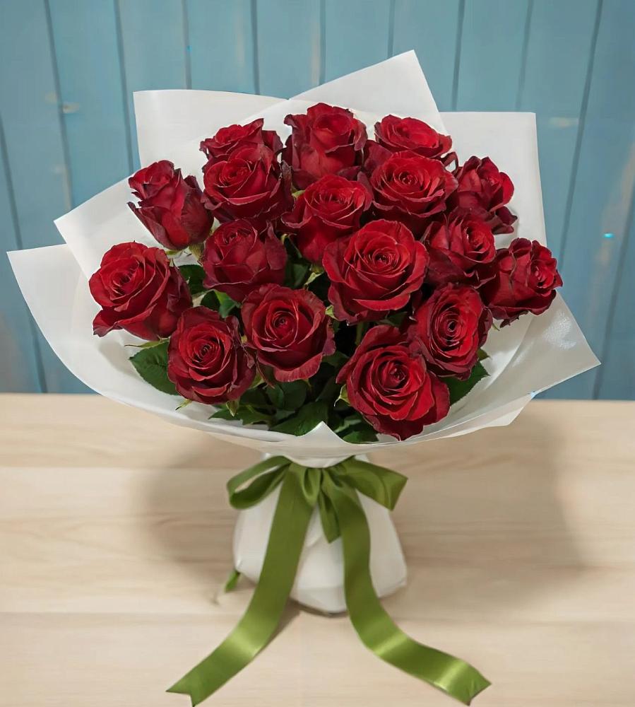 Букет Красные розы в Янино 1