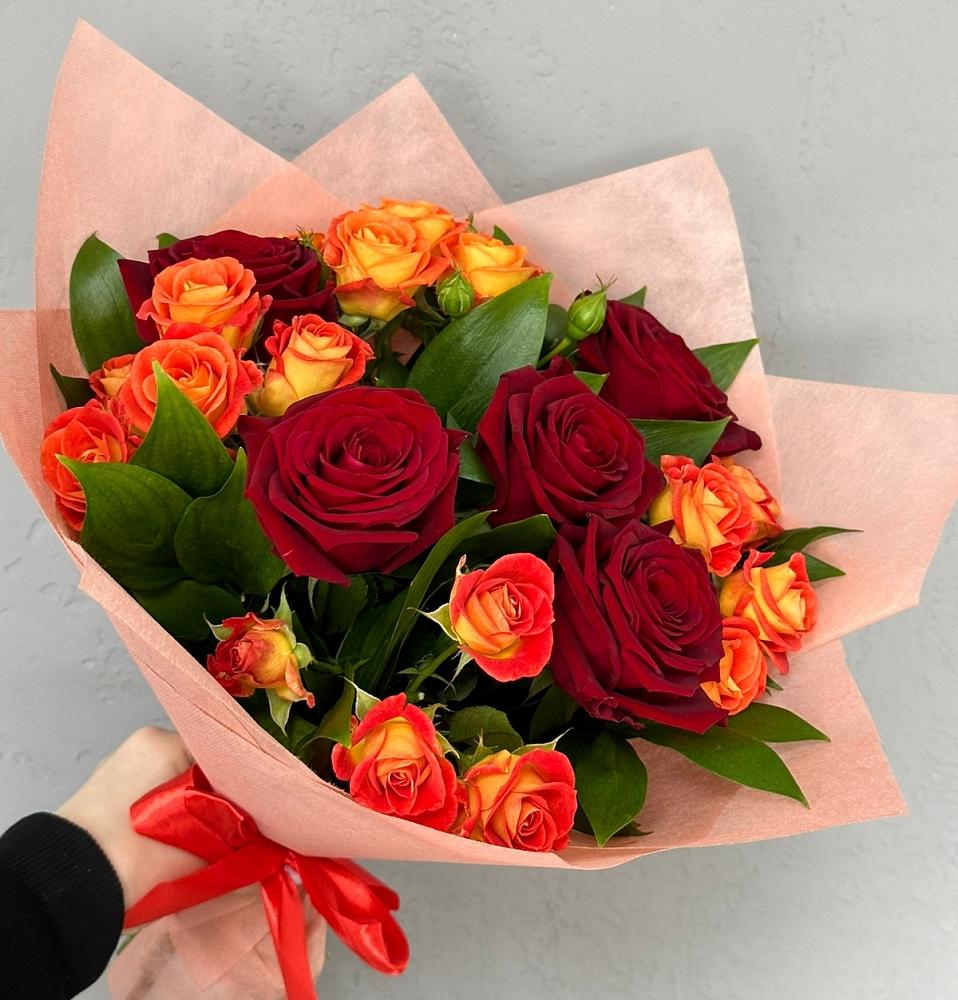 Букет Любовь и восторг в Янино 1