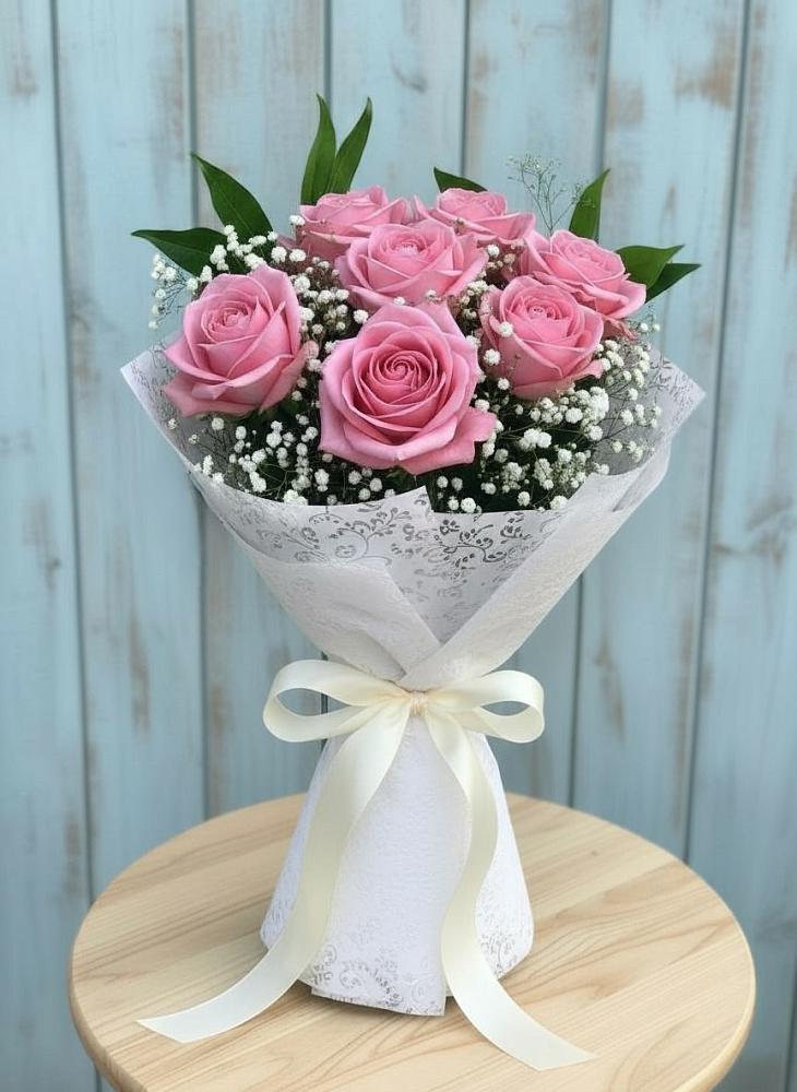 Букет цветов из: Розы в Янино 1