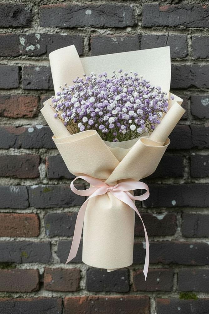 Букет цветов из: Гипсофила в Янино 1