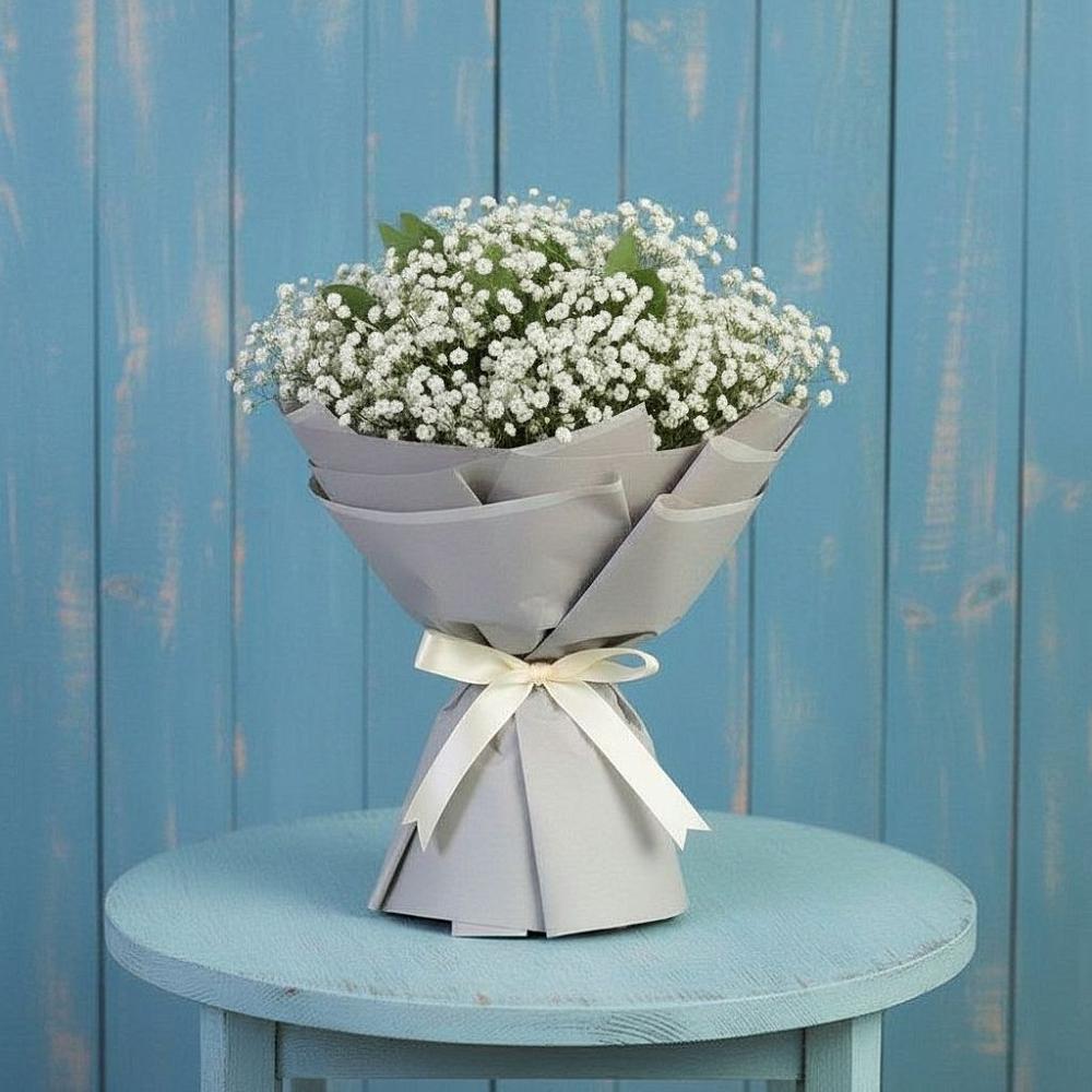 Букет цветов из: Гипсофила в Янино 1