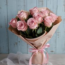 Букет цветов из:  Розы в Янино 1