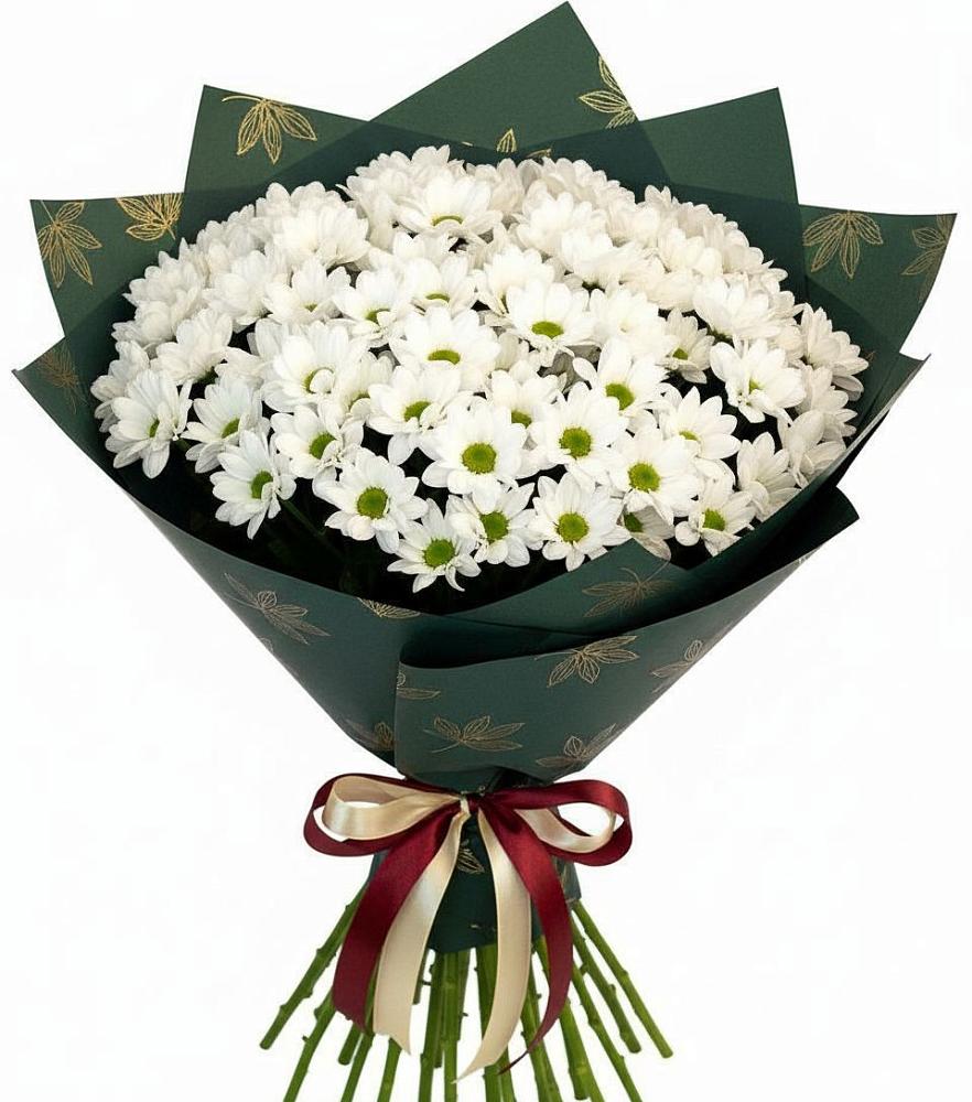 Букет цветов из: Хризантемы в Янино 1