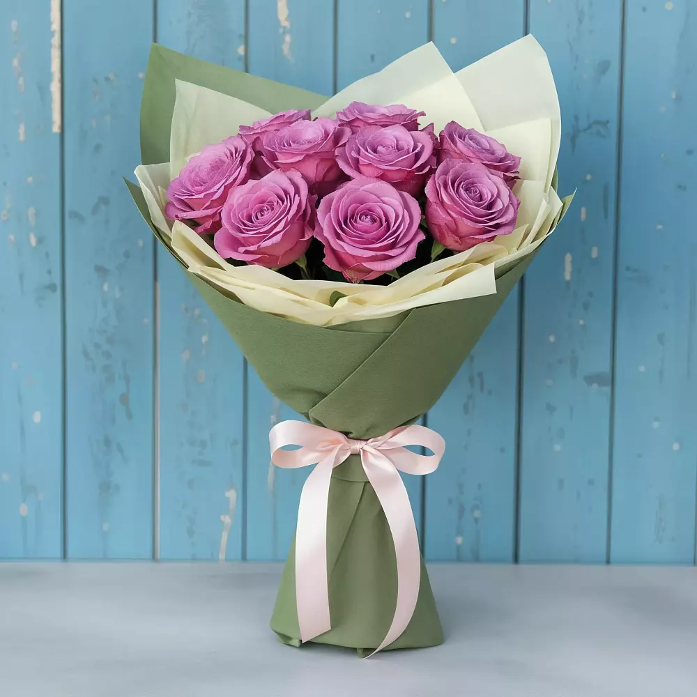 Букет Розы Фёрст Леди в Янино 1