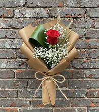 Букет цветов из:  Розы в Янино 1