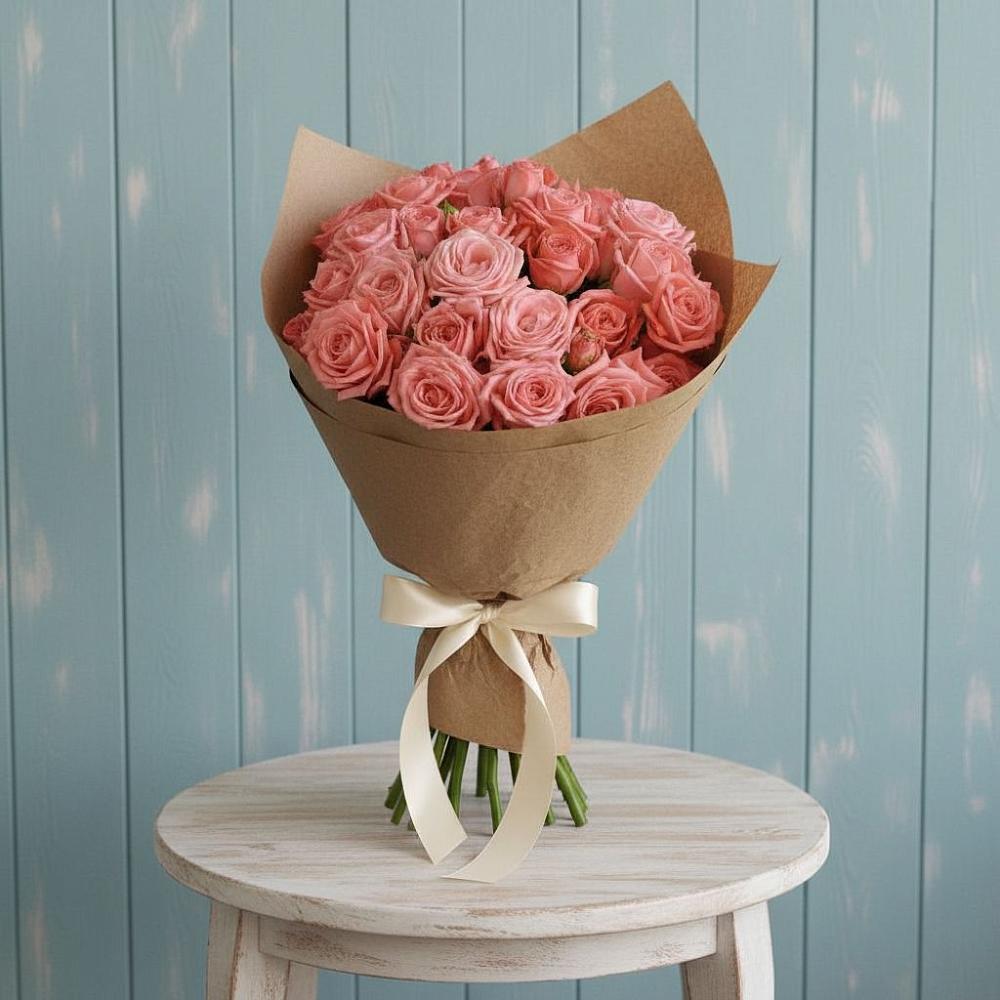 Букет цветов из: Розы в Янино 1